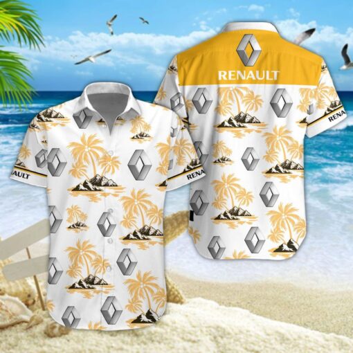Chemise hawaïenne Renault