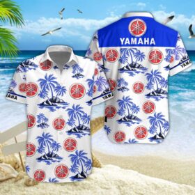 Chemise hawaïenne Yamaha