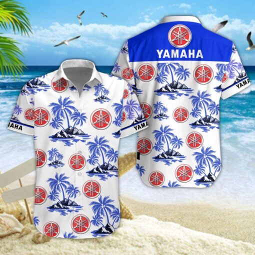 Chemise hawaïenne Yamaha