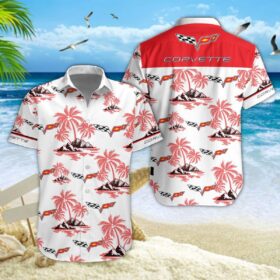 Chemise hawaïenne Corvette C6