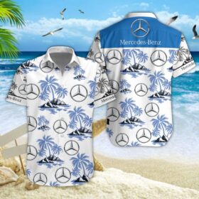 Chemise hawaïenne Mercedes-Benz
