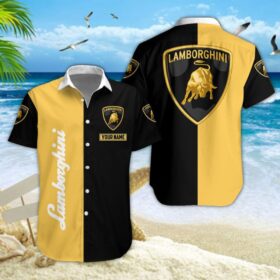Chemise hawaïenne Lamborghini
