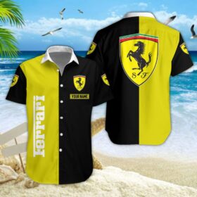 Chemise hawaïenne Ferrari