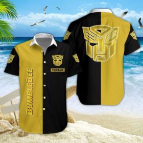 Chemise hawaïenne Bumblebee