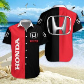 Chemise hawaïenne Honda