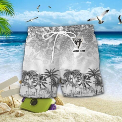 Chemise Hawaïenne Angers SCO Motif Tropical Unique Avec Nom Personnalisé – Image 2
