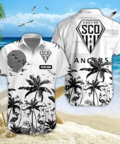 Chemise Hawaïenne Angers SCO Nouvelle édition avec nom personnalisé