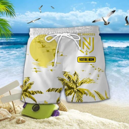 Chemise Hawaïenne FC Nantes Nouvelle édition avec nom personnalisé – Image 2