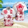 Chemise Hawaïenne Lille OSC Nouvelle édition avec nom personnalisé