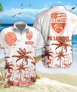 Chemise Hawaïenne Lorient FC Nouvelle édition avec nom personnalisé
