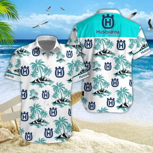 Chemise hawaïenne Husqvarna Motorcycles 04