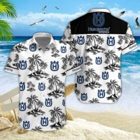 Chemise hawaïenne Husqvarna Motorcycles 08