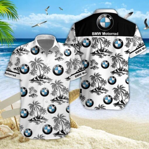 Chemise hawaïenne BMW Motorrad 02