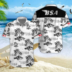 Chemise hawaïenne BSA Motorcycles 07