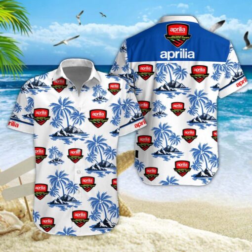 Chemise hawaïenne Aprilia 02