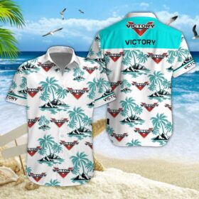 Chemise hawaïenne Victory Motorcycles 04