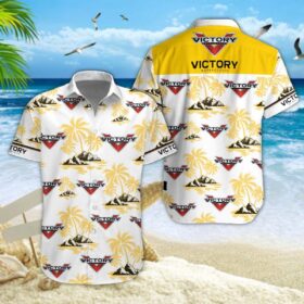Chemise hawaïenne Victory Motorcycles 08