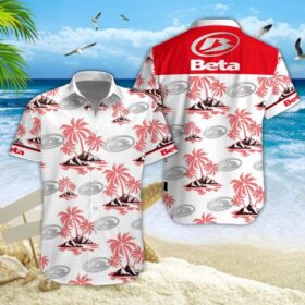 Chemise hawaïenne Beta Motorcycles 01