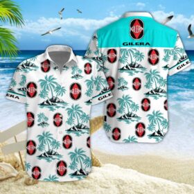 Chemise hawaïenne Gilera Motorcycles 04