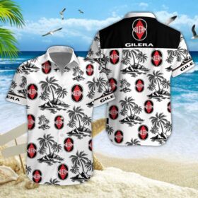 Chemise hawaïenne Gilera Motorcycles 07
