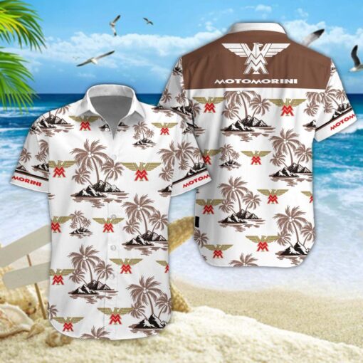 Chemise hawaïenne Moto Morini 03