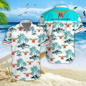 Chemise hawaïenne Moto Morini 04