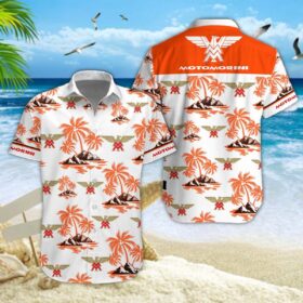Chemise hawaïenne Moto Morini 06