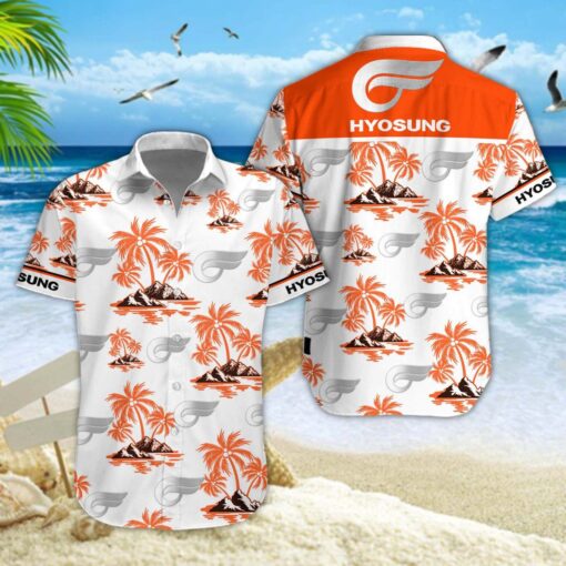 Chemise hawaïenne Hyosung Motorcycles 06