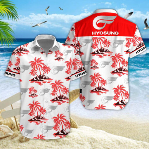Chemise hawaïenne Hyosung Motorcycles 01