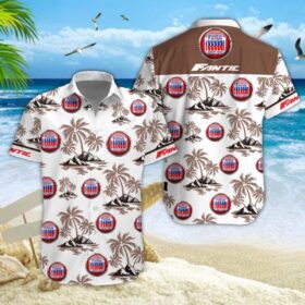 Chemise hawaïenne Fantic Motorcycles 03