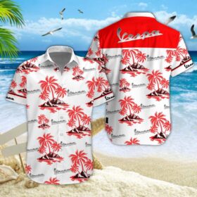 Chemise hawaïenne Vespa 07