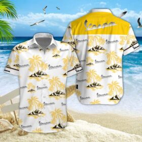 Chemise hawaïenne Vespa 08