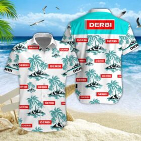 Chemise hawaïenne Derbi Motorcycles 04