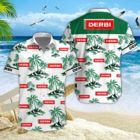 Chemise hawaïenne Derbi Motorcycles 05