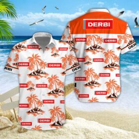 Chemise hawaïenne Derbi Motorcycles 06