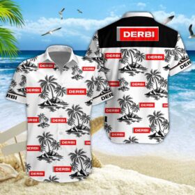 Chemise hawaïenne Derbi Motorcycles 07