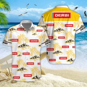 Chemise hawaïenne Derbi Motorcycles 08