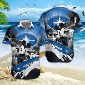 Chemise hawaïenne Polaris