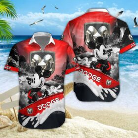 Chemise hawaïenne Dodge