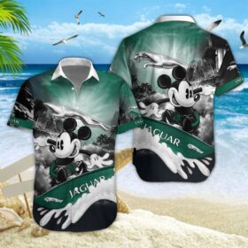 Chemise hawaïenne Jaguar