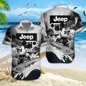 Chemise hawaïenne Jeep Wrangler