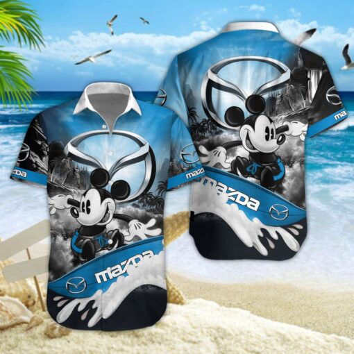 Chemise hawaïenne Mazda