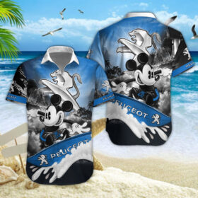 Chemise hawaïenne Peugeot Classique