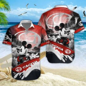 Chemise hawaïenne Cagiva
