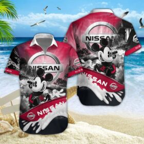 Chemise hawaïenne Nissan