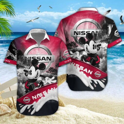 Chemise hawaïenne Nissan