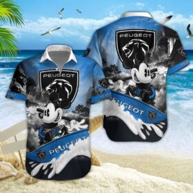 Chemise hawaïenne Peugeot
