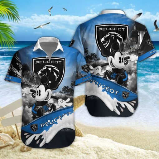 Chemise hawaïenne Peugeot