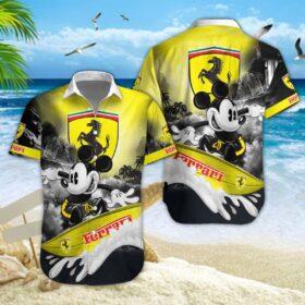 Chemise hawaïenne Ferrari