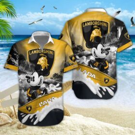 Chemise hawaïenne Lamborghini